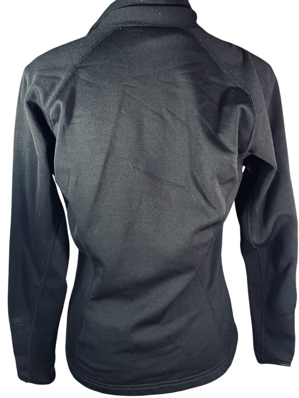 Mountain Hardwear Polartec Fleece Full Zip Jacket Black USA Size 8 - Picture 5 of 8